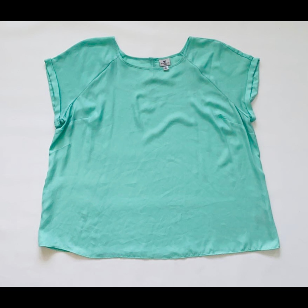 Plus size Teal Top